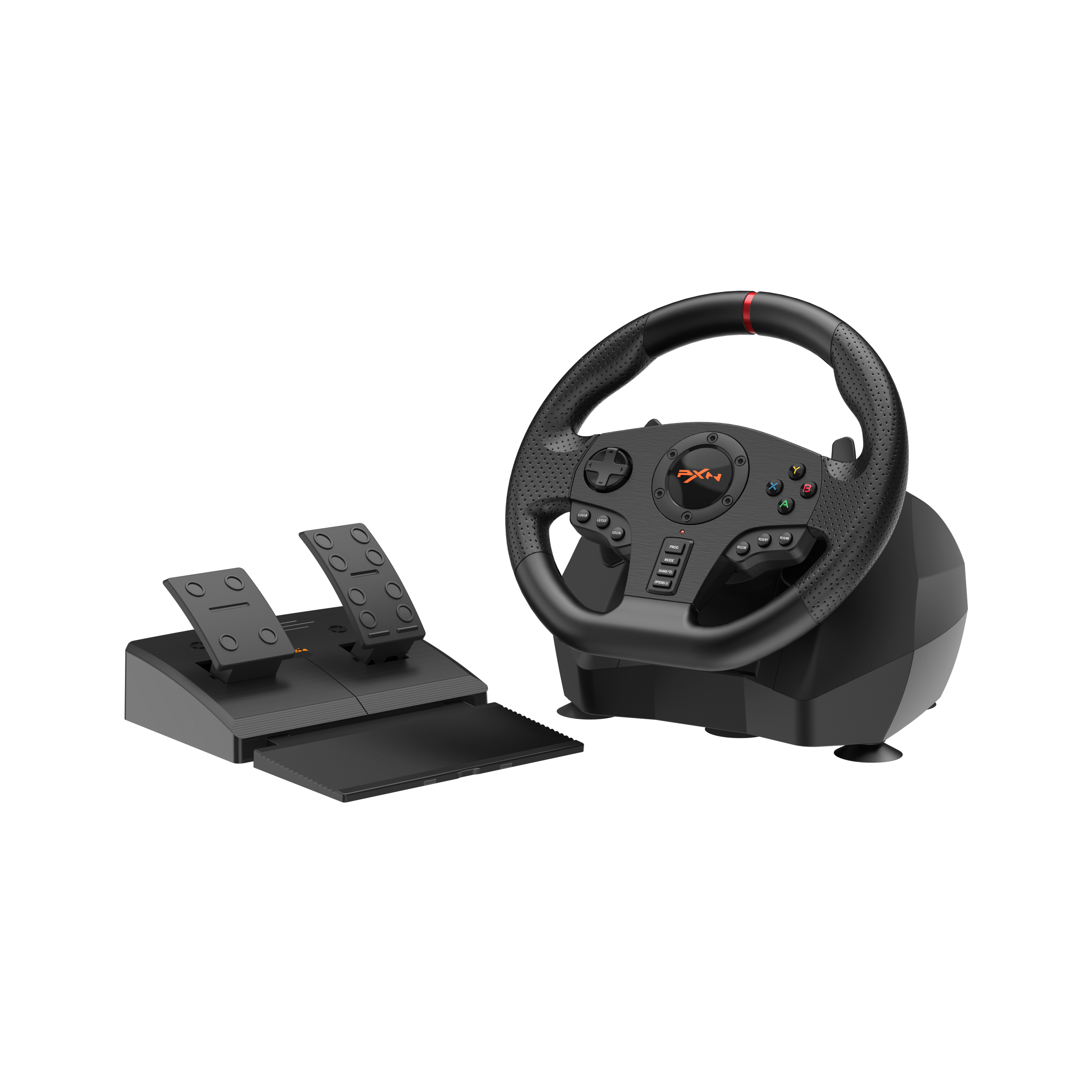 PXN V900 Steering Wheel – 270°/900° Rotation for PC/PS4/Xbox – PXN