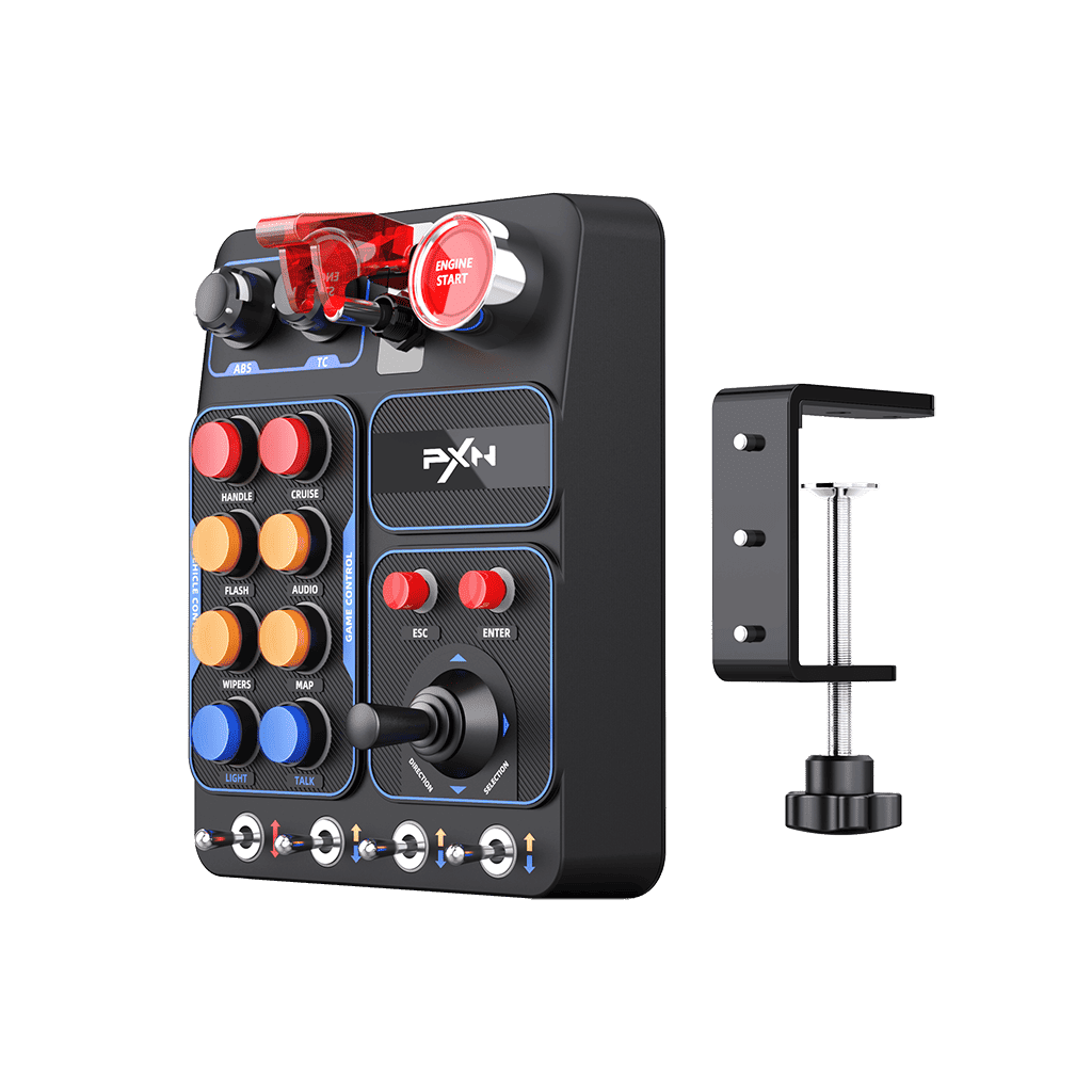 ジン様DスポモーションコントロールビームF、Rヒューズ移設BOX３点セット PXN CB1 Sim Racing Button Box for Truck Farm Sim – PXN Official