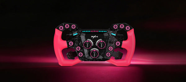 PXN GT ONE RUBY Limited Edition GT Steering Wheel for Sim Racing