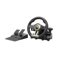 <transcy>Volant de course PC, PXN V3II Volant universel de course de voiture Sim Usb à 180 degrés avec pédales pour PS3, PS4, Xbox One, Xbox Series X / S, Nintendo Switch (Orange)…</transcy>