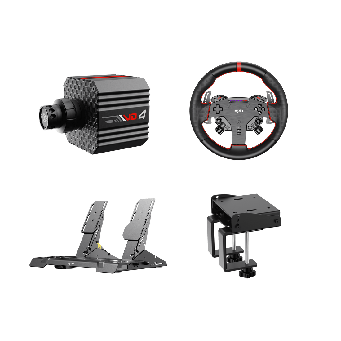 PXN VD4 Racing Wheel PC Bundle Set – PXN Official