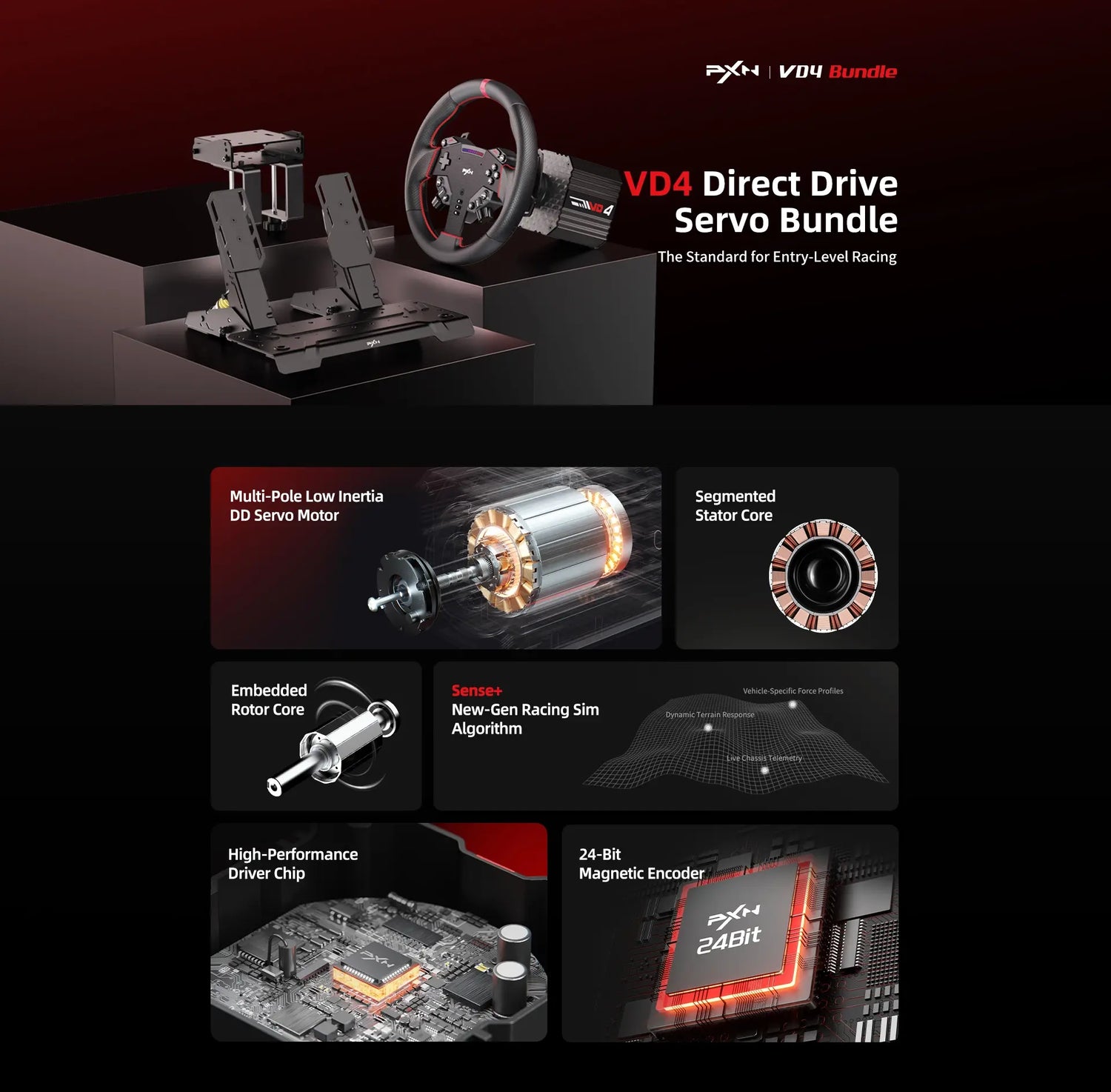 VD4 Direct Drive Racing Bundle
